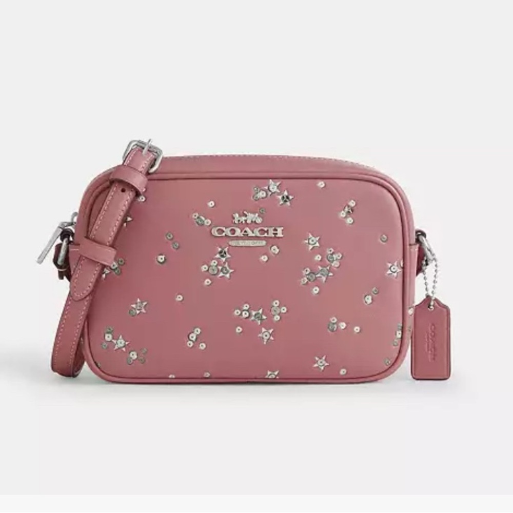 NWT Coach Mini Jamie Camera Bag With Star Print